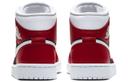 Air Jordan 1 Mid 'Gym Black' Sneakers | Red | Women's Size 5