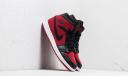 Air Jordan 1 Mid Gym Red Black Size 9.5