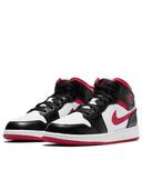 Air Jordan 1 Mid Gym Red Black White