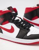 Air Jordan 1 Mid Gym Red Black White
