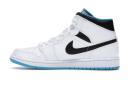 Air Jordan 1 Mid Laser Blue 554724-141