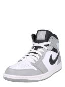 Air Jordan 1 Mid Light Smoke Grey Anthracite Men's US 11.5 Mens
