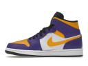 Air Jordan 1 Mid Men's Shoes - Purple