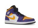 Air Jordan 1 Mid Men's Shoes - Purple