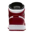 Air Jordan 1 Mid Retro Basketball Shoes (Red) Size 4