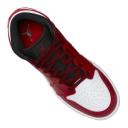 Air Jordan 1 Mid Retro Basketball Shoes (Red) Size 4