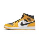 Air Jordan 1 Mid 'Reverse Toe' Sneakers | Yellow | Men's Size 7