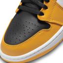 Air Jordan 1 Mid 'Reverse Toe' Sneakers | Yellow | Men's Size 7