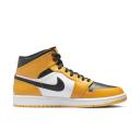 Air Jordan 1 Mid 'Reverse Toe' Sneakers | Yellow | Men's Size 7