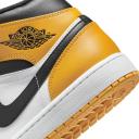 Air Jordan 1 Mid 'Reverse Toe' Sneakers | Yellow | Men's Size 7