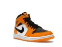 Air Jordan 1 Mid 'Reverse Toe' Sneakers | Yellow | Men's Size 7