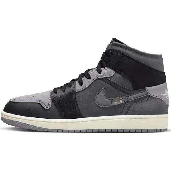 Air Jordan 1 Mid SE Craft 'Inside Out - Black' DM9652-001(US 9.5M)