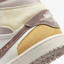 Air Jordan 1 Mid SE 'Inside Out' Sneakers | White | Men's Size 12