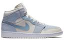 Air Jordan 1 Mid SE 'Sail Light Blue' Sneakers | Men's Size 11.5