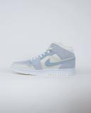 Air Jordan 1 Mid SE 'Sail Light Blue' Sneakers | Men's Size 8.5