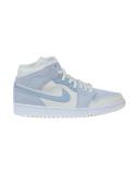 Air Jordan 1 Mid SE 'Sail Light Blue' Sneakers | Men's Size 8.5