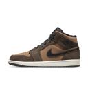 Air Jordan 1 Mid SE Shoes - Brown