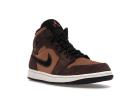 Air Jordan 1 Mid SE Shoes - Brown