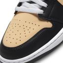 Air Jordan 1 Mid SE 'Tartan Swoosh' Sneakers | Brown | Men's Size 4