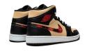 Air Jordan 1 Mid SE 'Tartan Swoosh' Sneakers | Brown | Men's Size 4