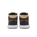 Air Jordan 1 Mid SE 'Tartan Swoosh' Sneakers | Brown | Men's Size 4