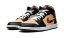 Air Jordan 1 Mid SE 'Tartan Swoosh' Sneakers | Brown | Men's Size 4