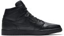 Air Jordan 1 Mid Shoes - Black