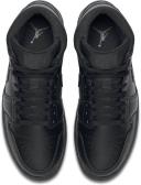 Air Jordan 1 Mid Shoes - Black