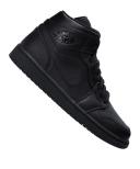 Air Jordan 1 Mid Shoes - Black