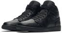 Air Jordan 1 Mid Shoes - Black