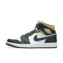 Air Jordan 1 Mid Shoes - Green