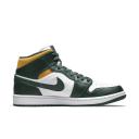 Air Jordan 1 Mid Shoes - Green