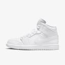 Air Jordan 1 Mid Shoes - White