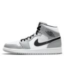 Air Jordan 1 Mid 'Smoke Grey& Mens Sneakers - Size 17.0