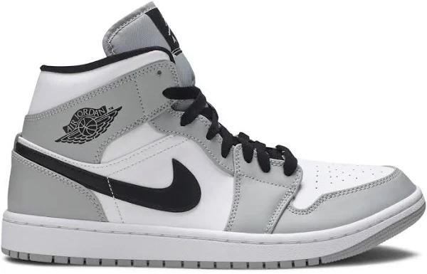 Air Jordan 1 Mid 'Smoke Grey& Mens Sneakers - Size 17.0