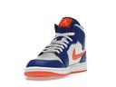 Air Jordan 1 Mid Sneakers Game Royal / Rush Orange - US 7