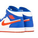 Air Jordan 1 Mid Sneakers Game Royal / Rush Orange - US 7