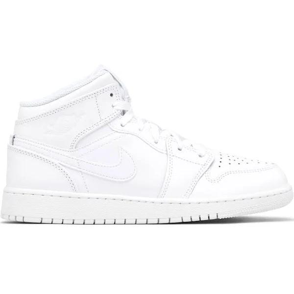 Air Jordan 1 Mid Triple White GS 2023 | Size 4.5