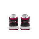 Air Jordan 1 Mid 'White Very Berry' (GS)