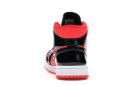 Air Jordan 1 Mid Women's Hot Punch Bright Crimson/Black BQ6472-600