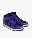 Air Jordan 1 Mid Women's Shoes - Black