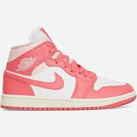 Air Jordan 1 Mid Women's Shoes - White