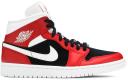 Air Jordan 1 Mid Womens Gym Red Black | Size 7.5