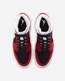 Air Jordan 1 Mid Womens Gym Red Black | Size 7.5