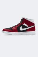 Air Jordan 1 Mid Womens Gym Red Black | Size 7.5