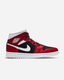 Air Jordan 1 Mid Womens Gym Red Black | Size 7.5