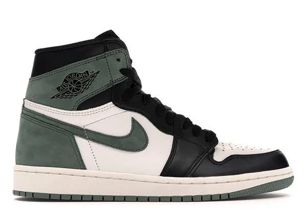 Air Jordan 1 Retro High OG 'Clay Green' Shoes - Size 10.5