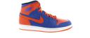 Air Jordan 1 Retro High OG 'Knicks' Mens Sneakers - Size 15.0