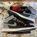 Air Jordan 1 Retro High OG 'Shadow' 2013 Mens Sneakers - Size 7.5