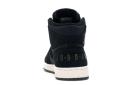 Air Jordan 1 Retro Mid 'Black' Mens Sneakers - Size 10.0